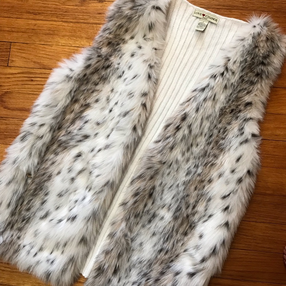 Leopard vest